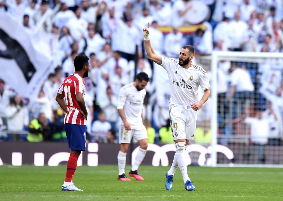 Benzema vs Atletico 1