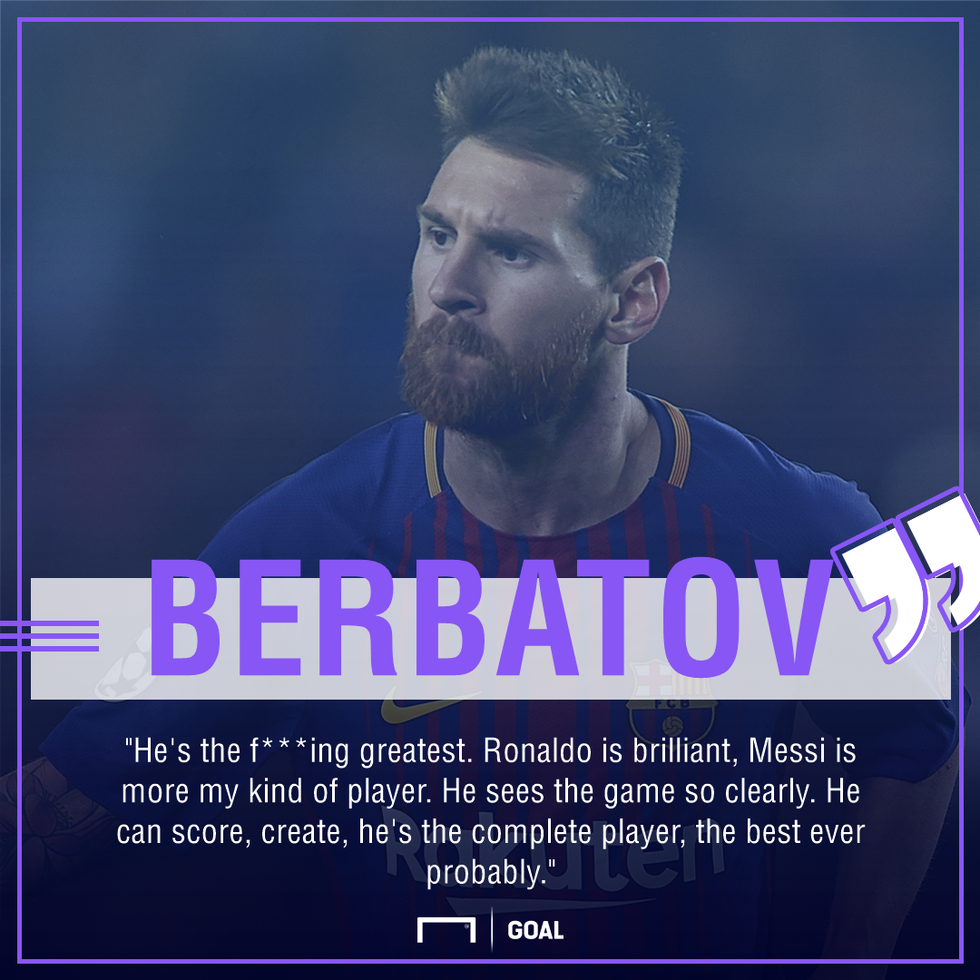 berbatov messi