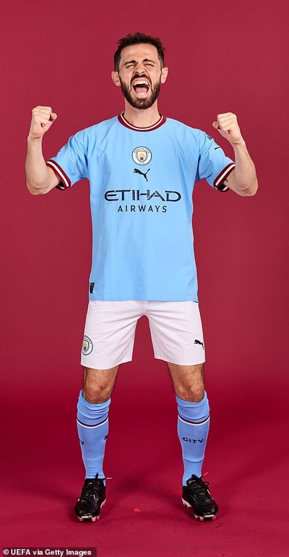 Bernardo Silva nuk arrin të mbushë entuziazmin e tij për mundësinë e fitimit të trofeut evropian të klubit të tij të parë.