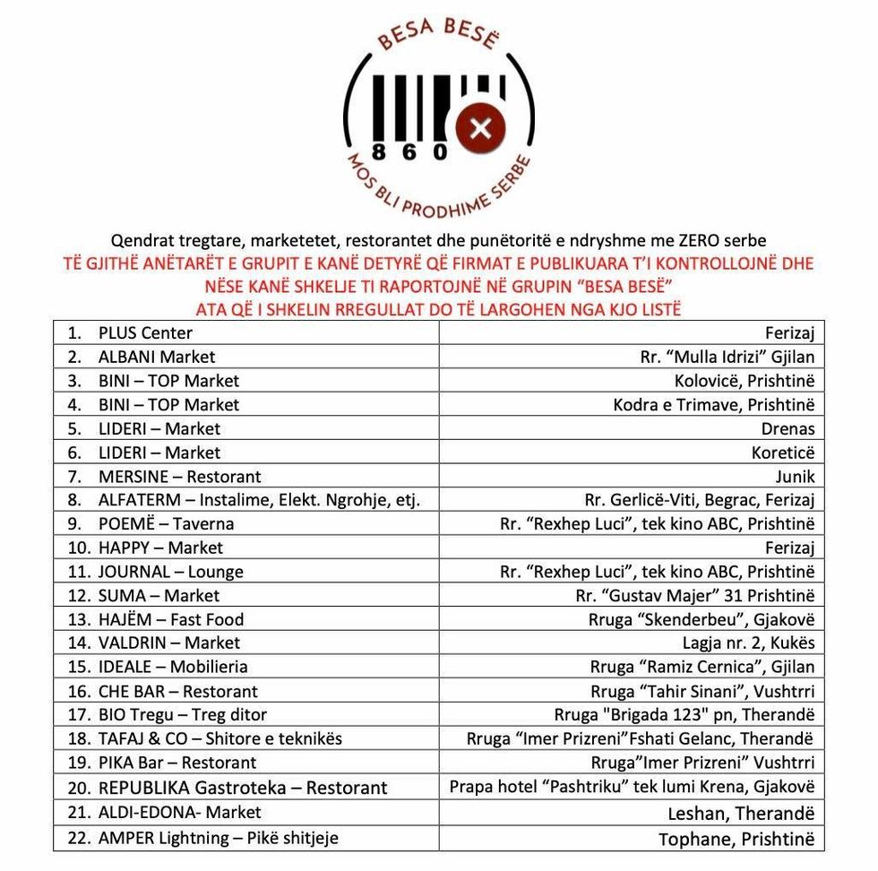 besa bese 22 biznese