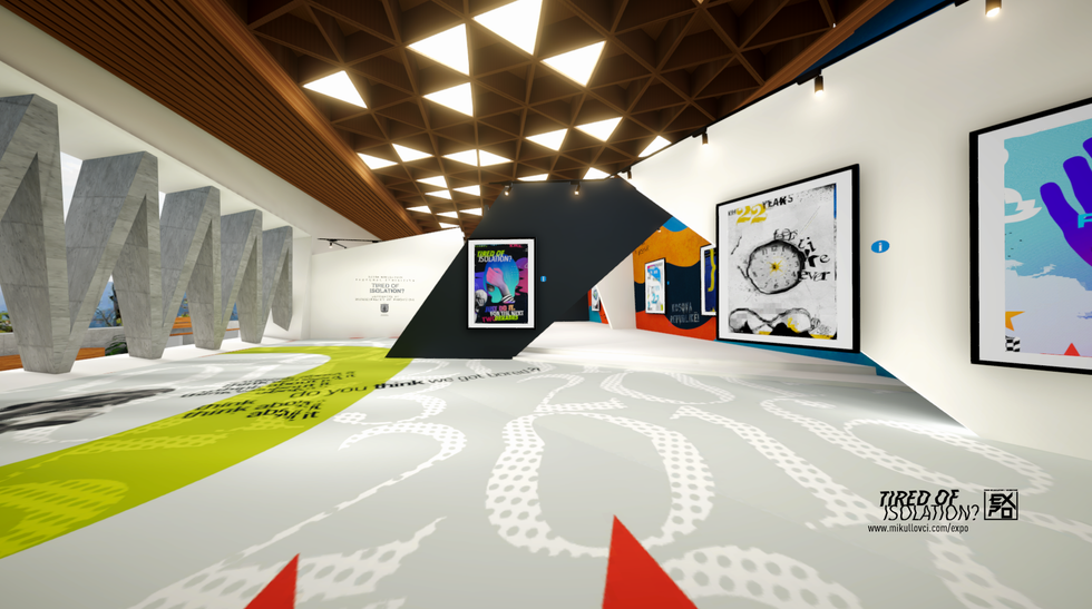 Besim Mikullovci Tired of Isolation Virtual Gallery