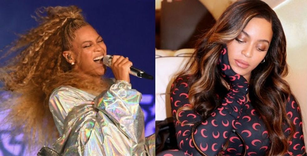 beyonce hair transformation