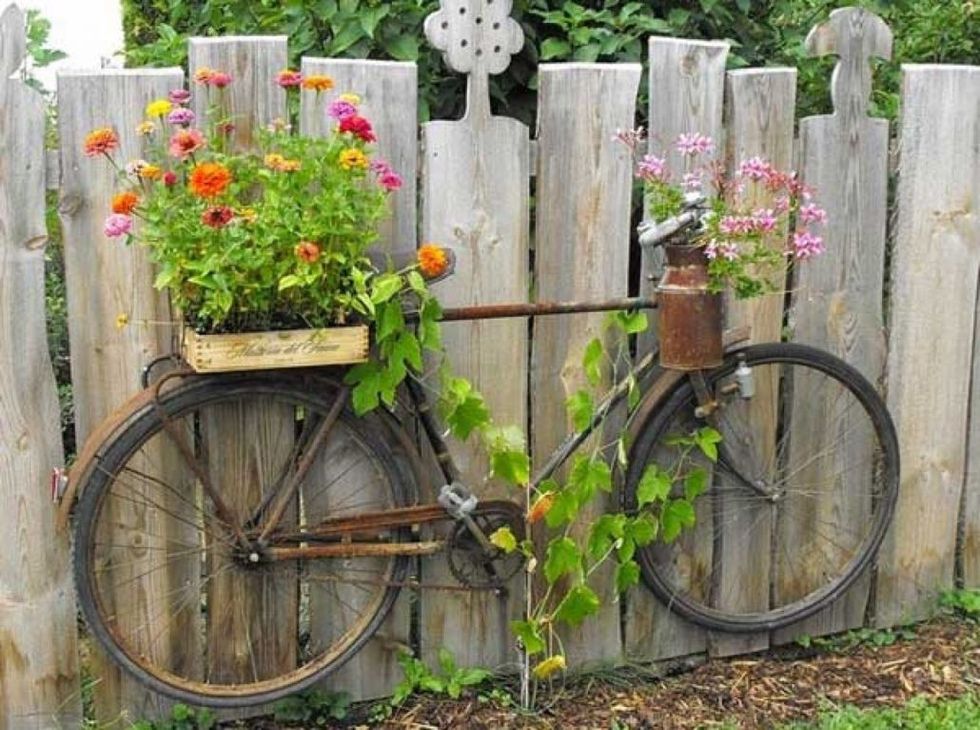 bicycle planter 1