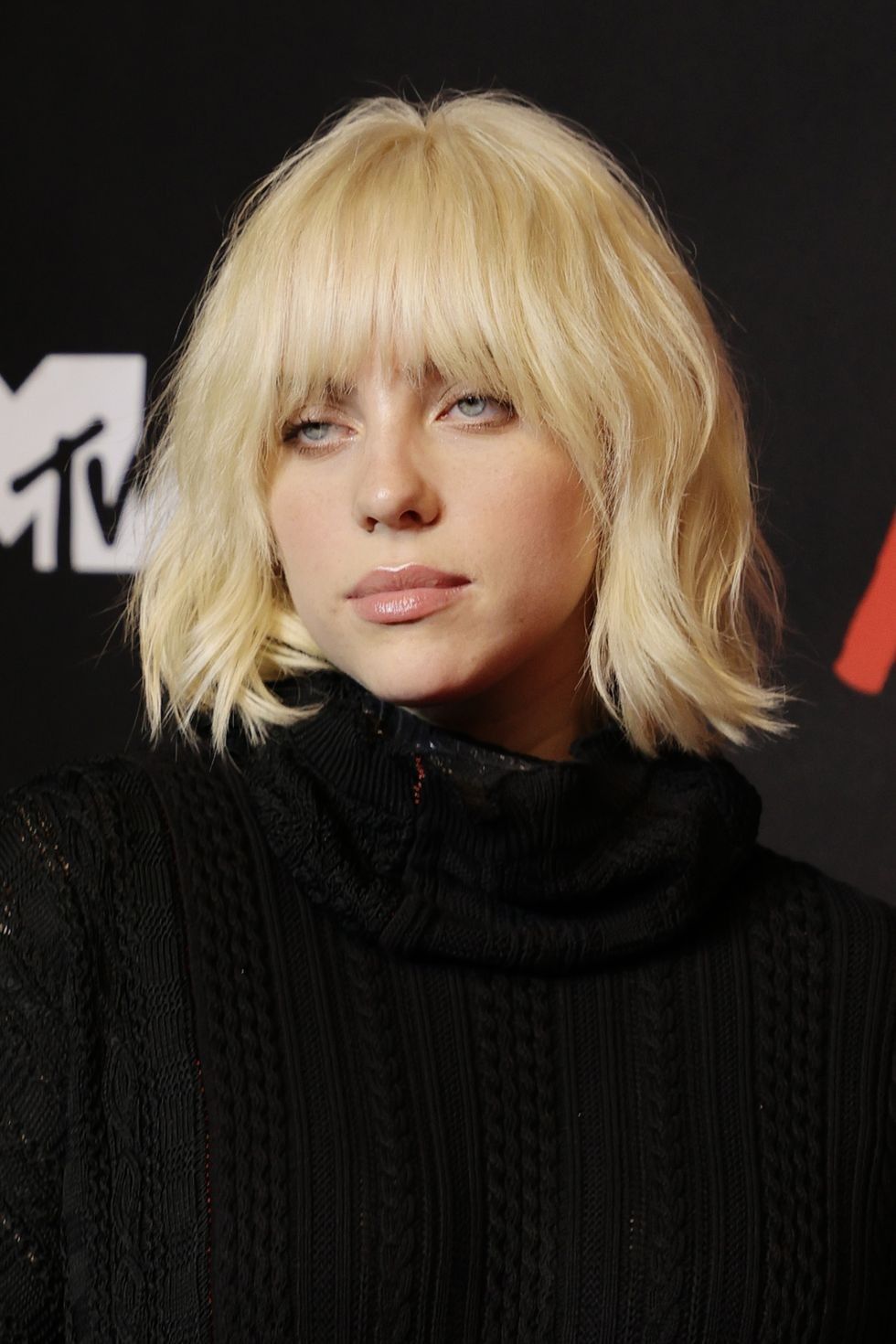 billie eilish attends the 2021 mtv video music awards at news photo 1631491014