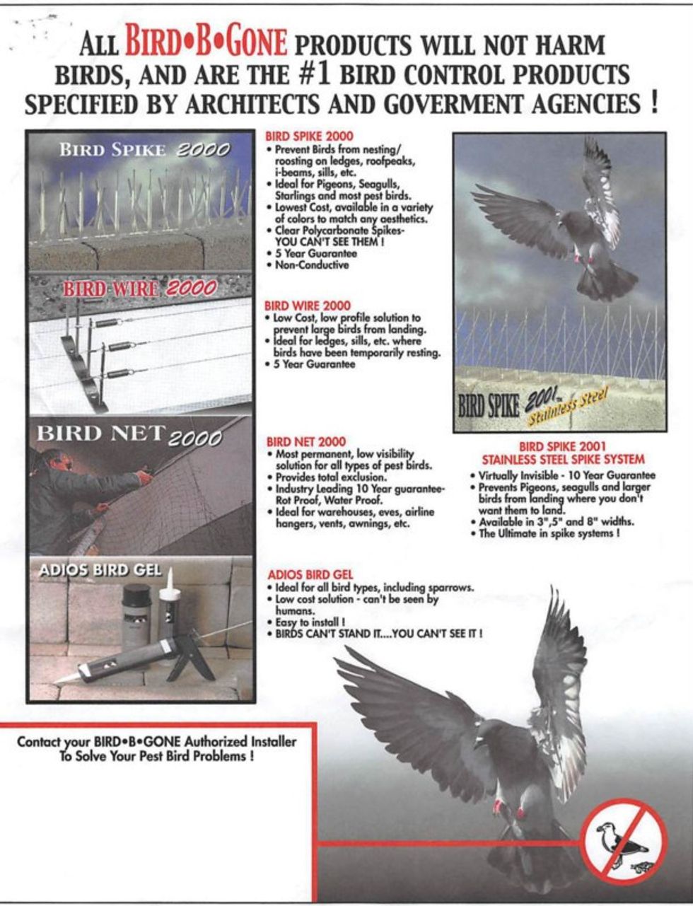 bird b gone ad 1