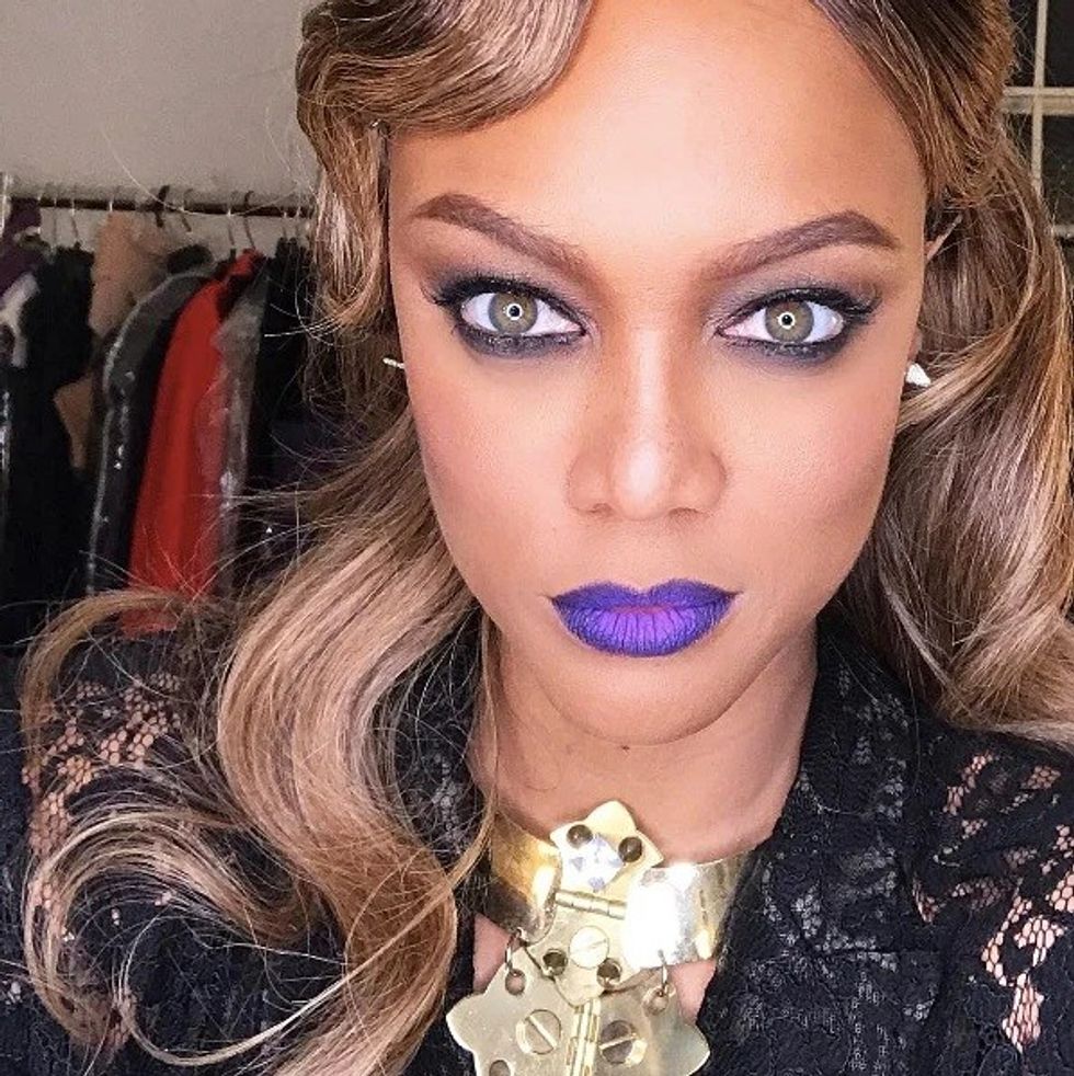 black lipstick chanel