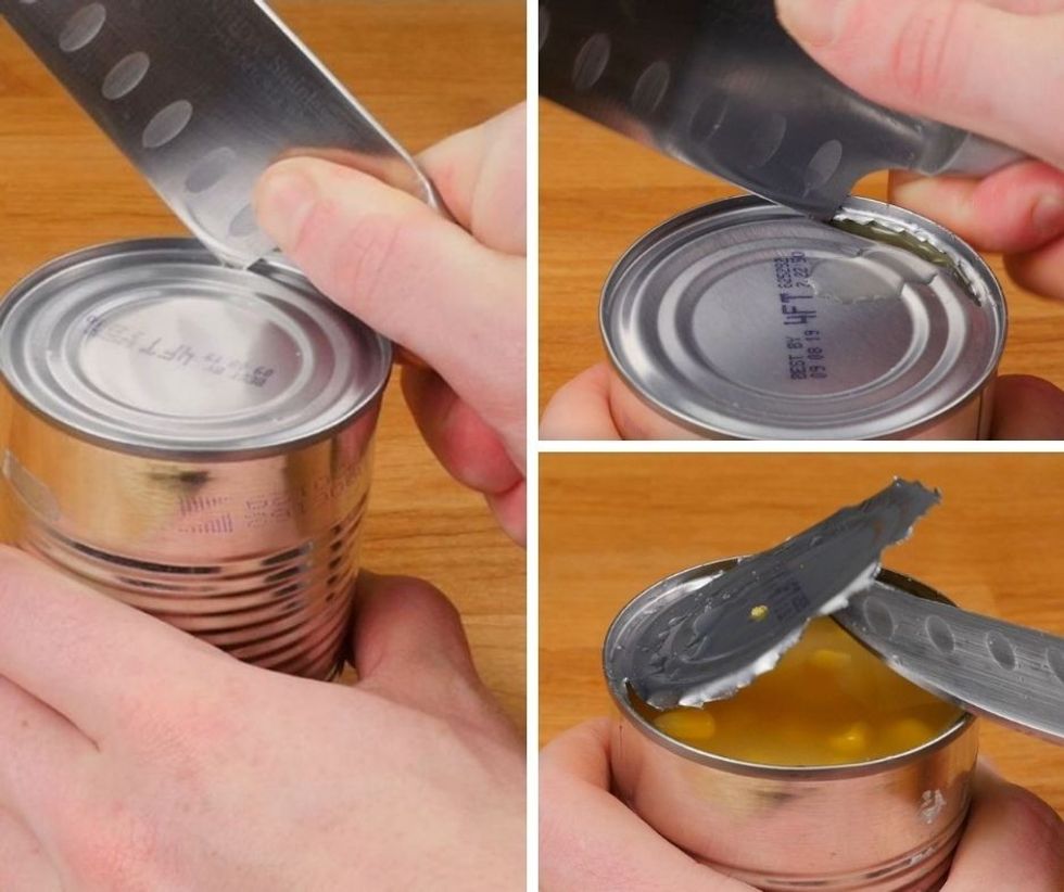 Blue Beach Plain Collage Facebook Post 1