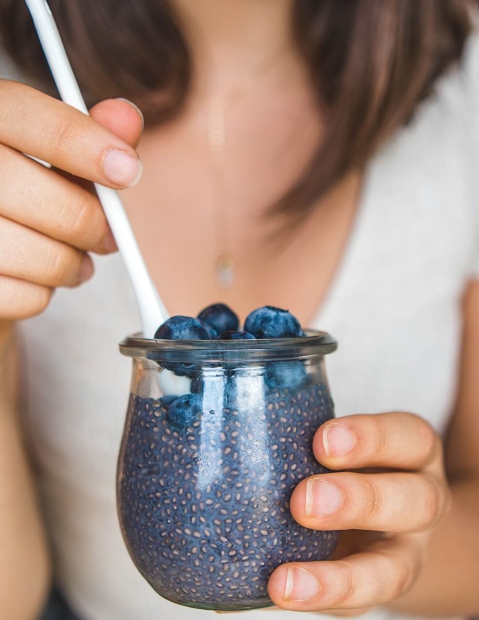 Blueberry Chia Seed Pudding Vegan GlutenFree FromMyBowl 9