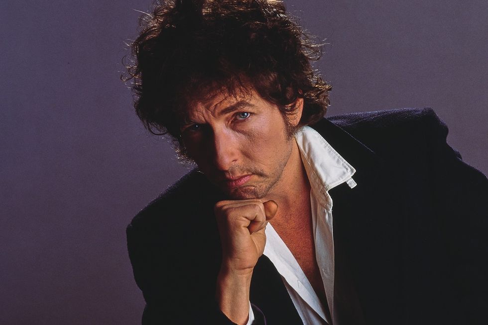 bob dylan 1980s Ken Regan publicity shot