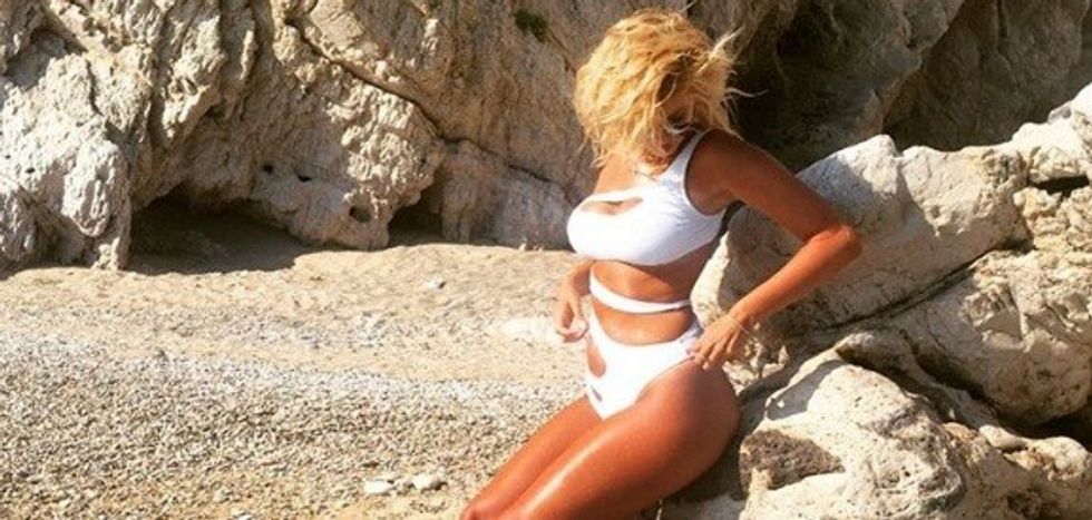 Bombë e vërtet, Luana kurrë nuk zhgënjen me linjat! Foto: Instagram