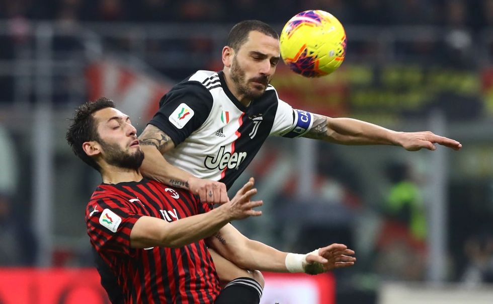 Bonucci Calhanoglu