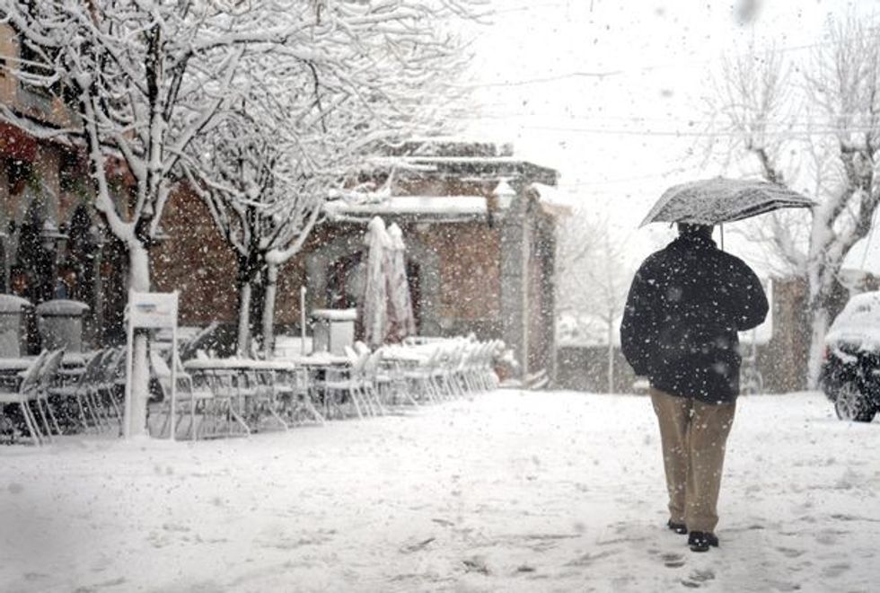 Bora mbulon shkretëtirën e Saharës dunat e reres kthehen ne rreshqitese foto 7