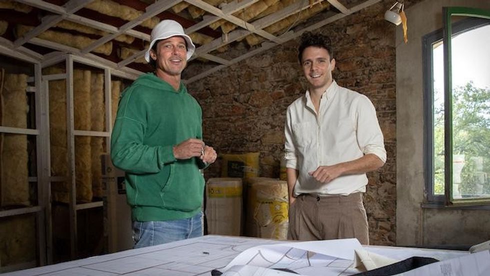 brad pitt and damien quintard are reopening a legendary french recording studio miraval studios 1