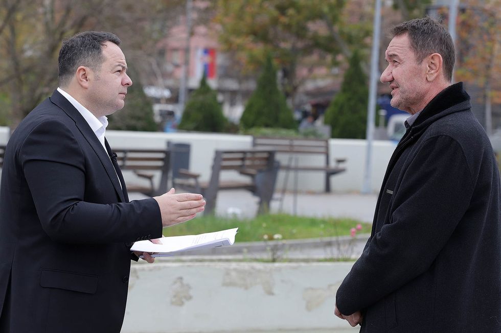 Branislav Krstiq interviste Analist e gazetar Mitrovica veriore foto Ridvan Slivova 12