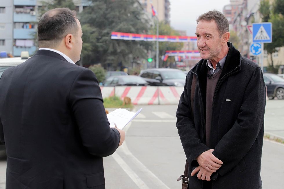 Branislav Krstiq interviste Analist e gazetar Mitrovica veriore foto Ridvan Slivova 9