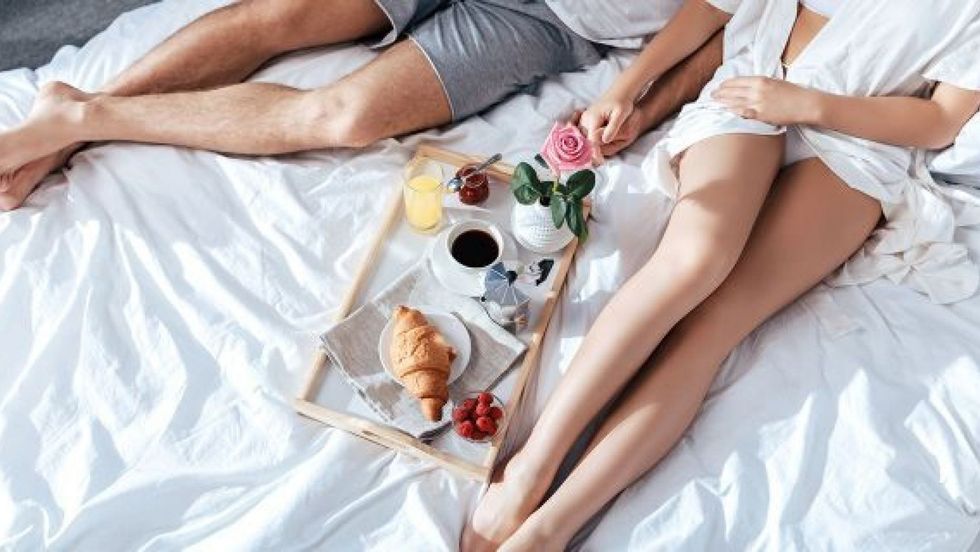 breakfast in bed