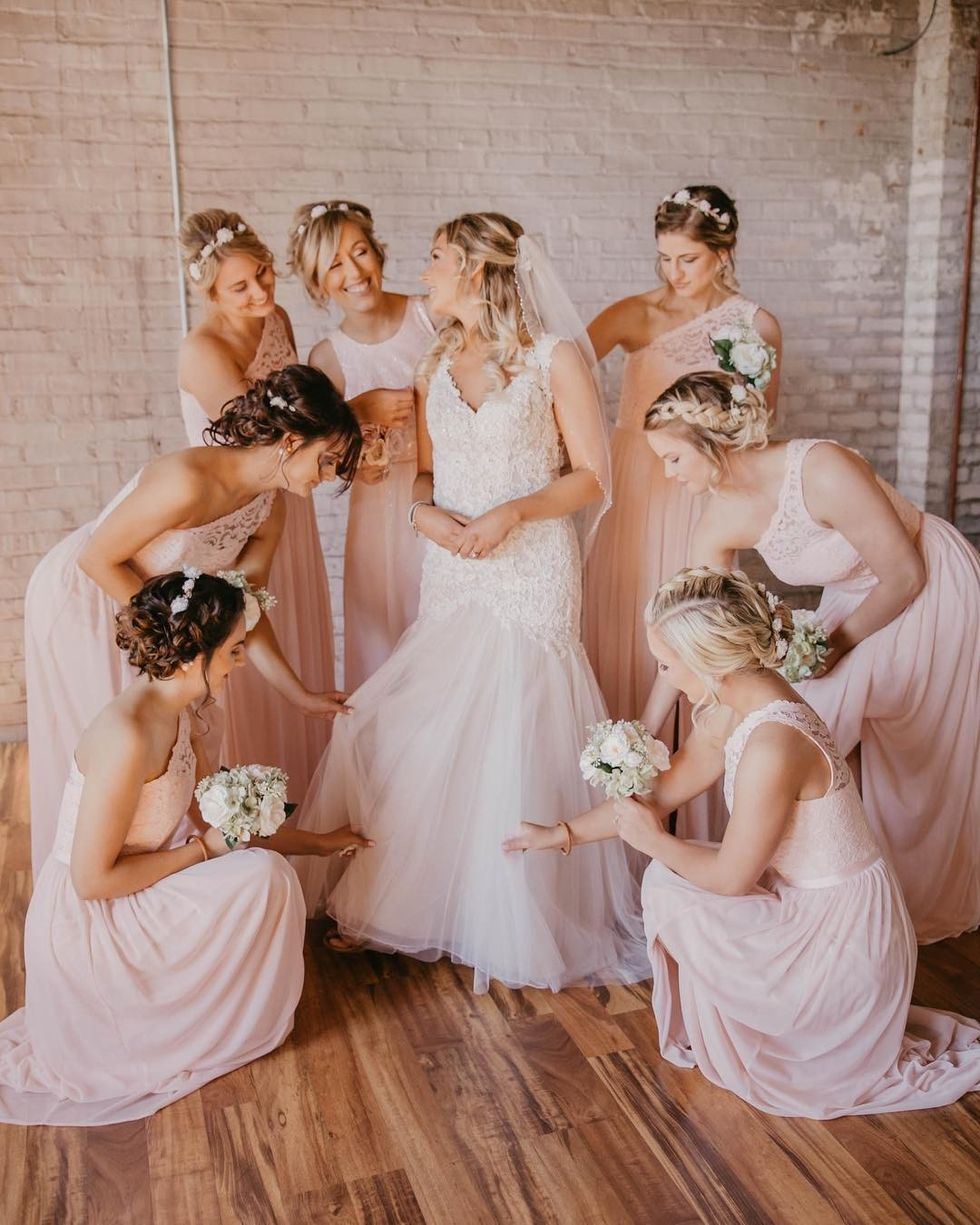 Bridesmaid Duties Leigh Photography