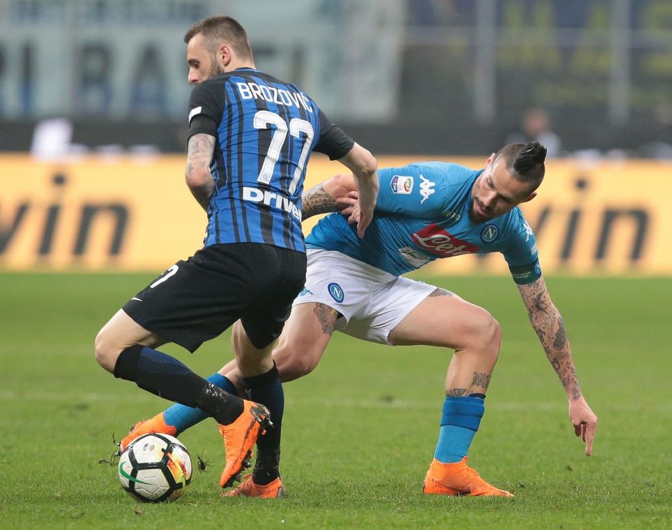 Brozovic Hamsik