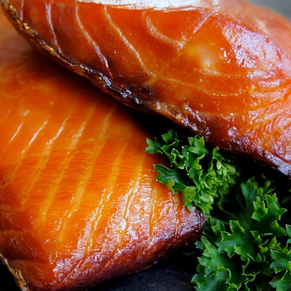 BSF simply smoked salmon