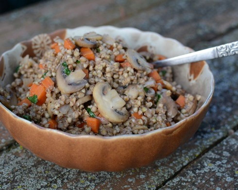 Buckwheat with Mushrooms Carrots 2008 500