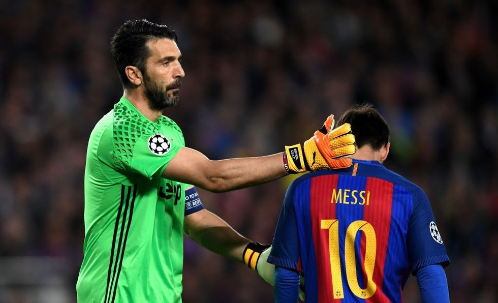Buffon Messi