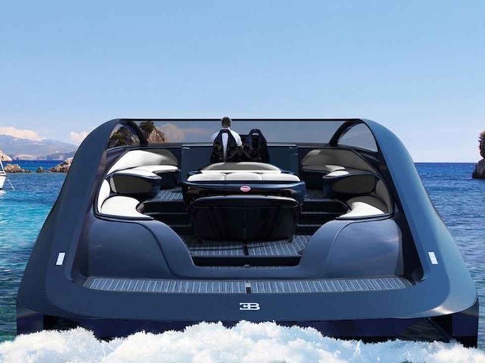 Bugatti Chiron transformohet në super jahte te gjate 20 metra foto 9
