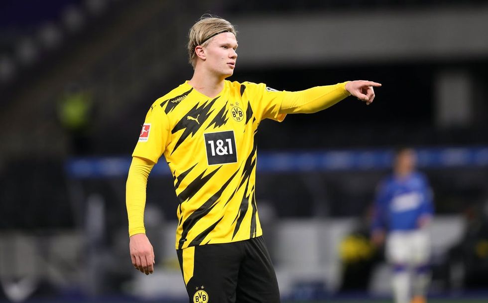 Bundesliga HaalandEnjoyMoment