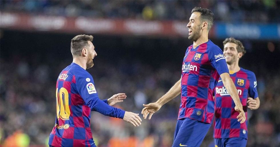 Busquets Messi 1