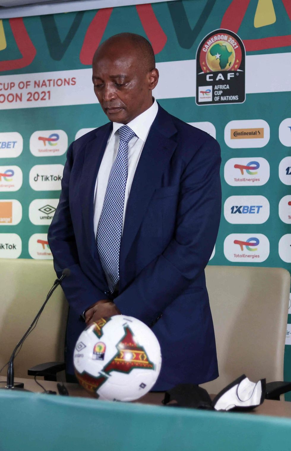 Caf president Patrice Motsepe paid tribute to the victims
