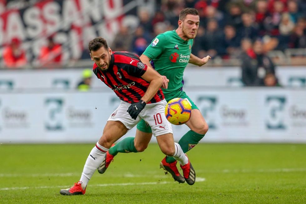 Calhanouglu Fiorentina