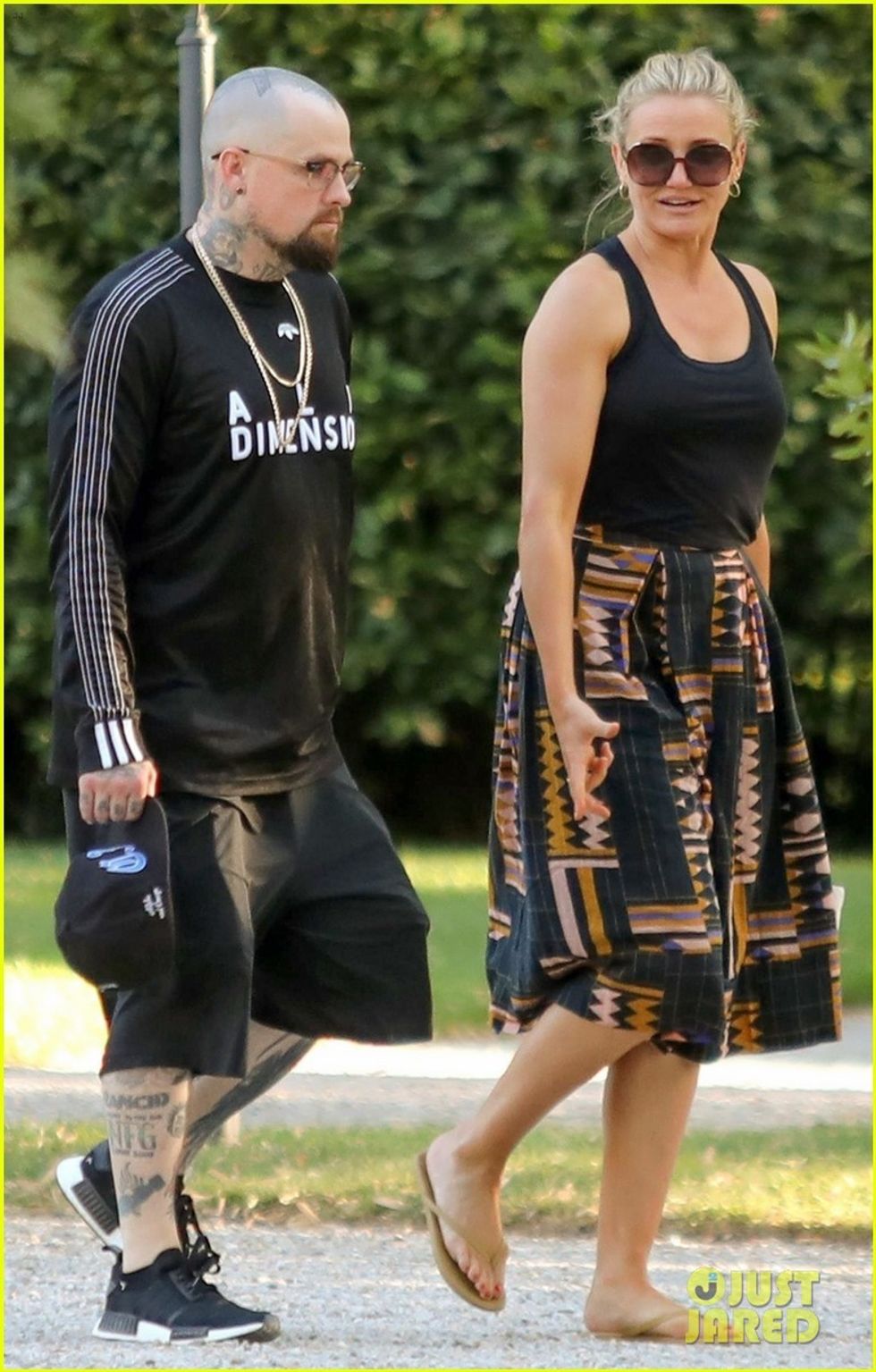 cameron diaz benji madden couple up in italy 04