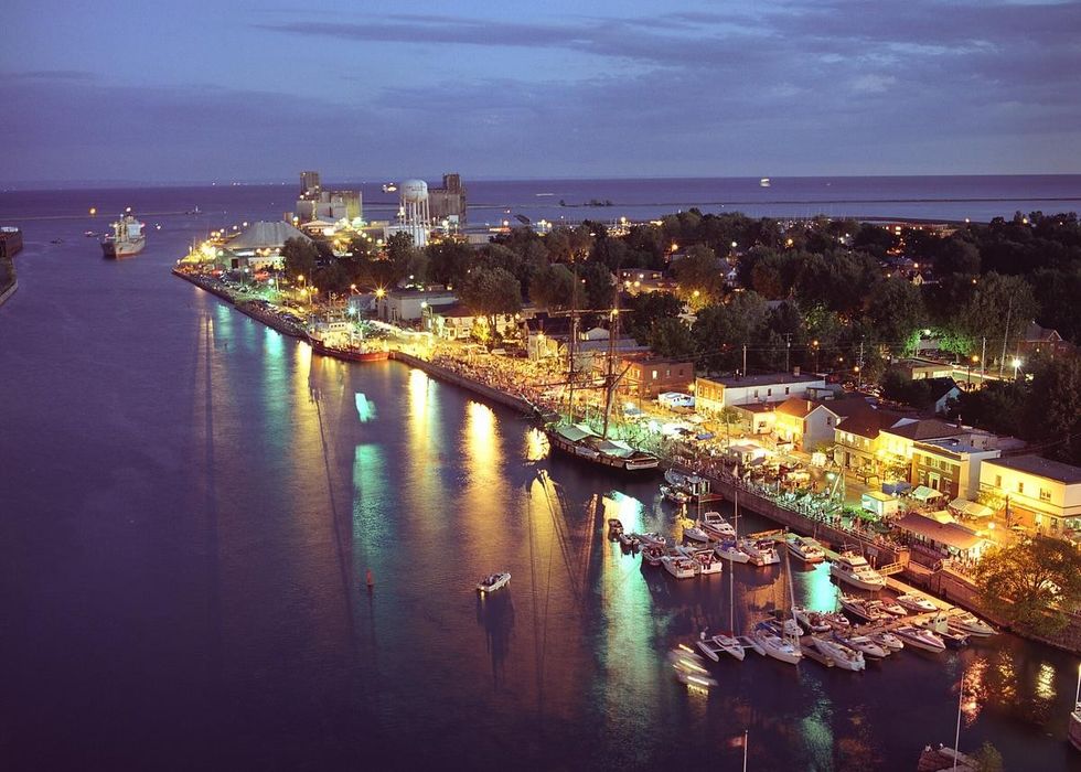 canal days at night credit city of port colborne