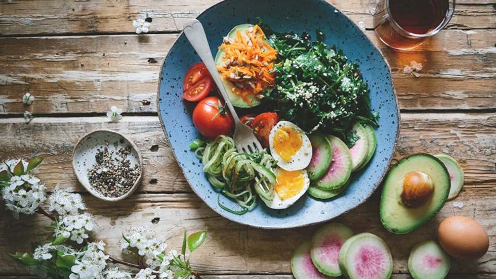 candida diet colorful health food