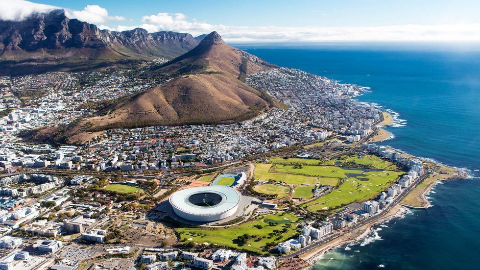 Cape Town Afrika e Jugut