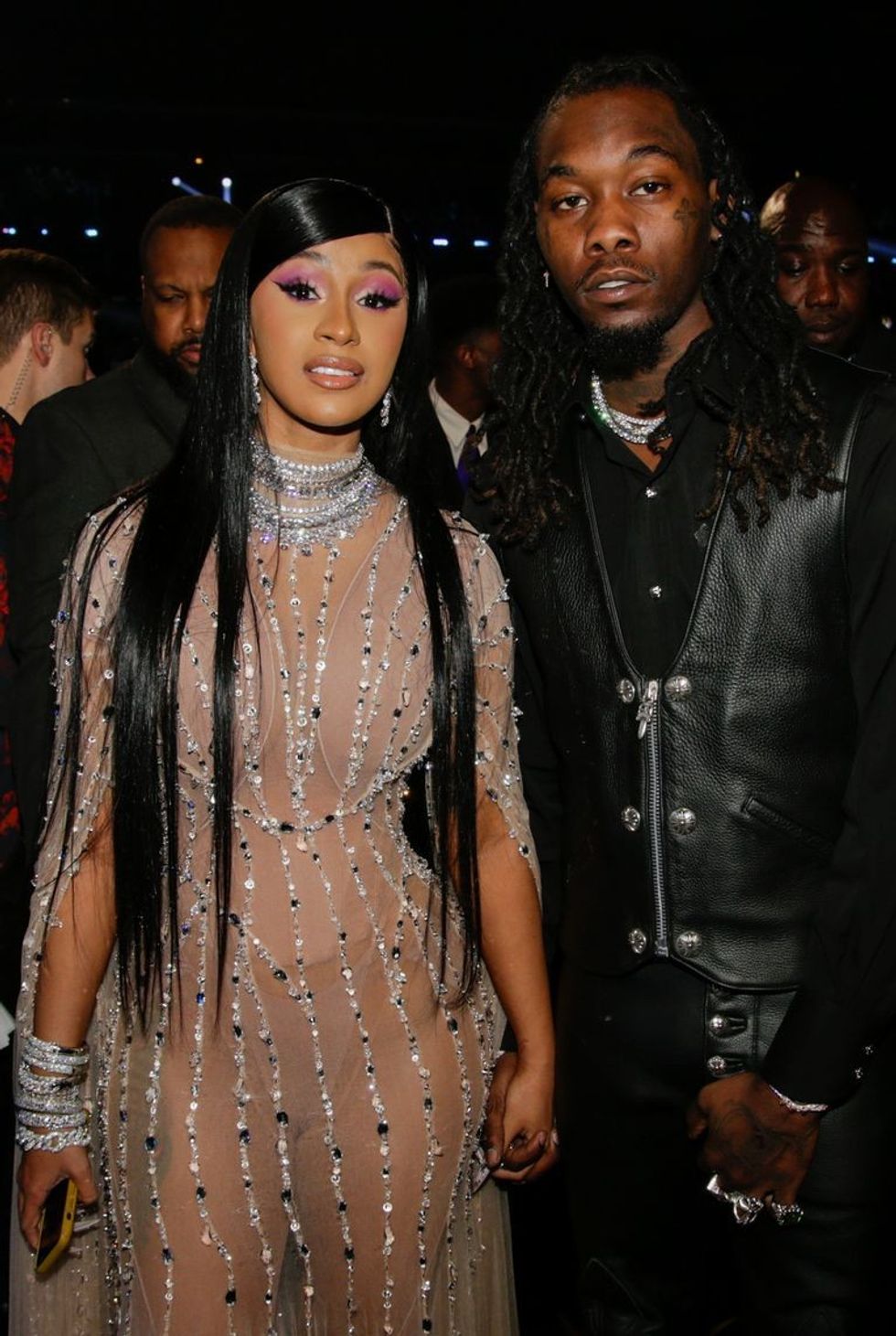 cardi b and offset appear at the 62nd annual grammy awards news photo 1599674215