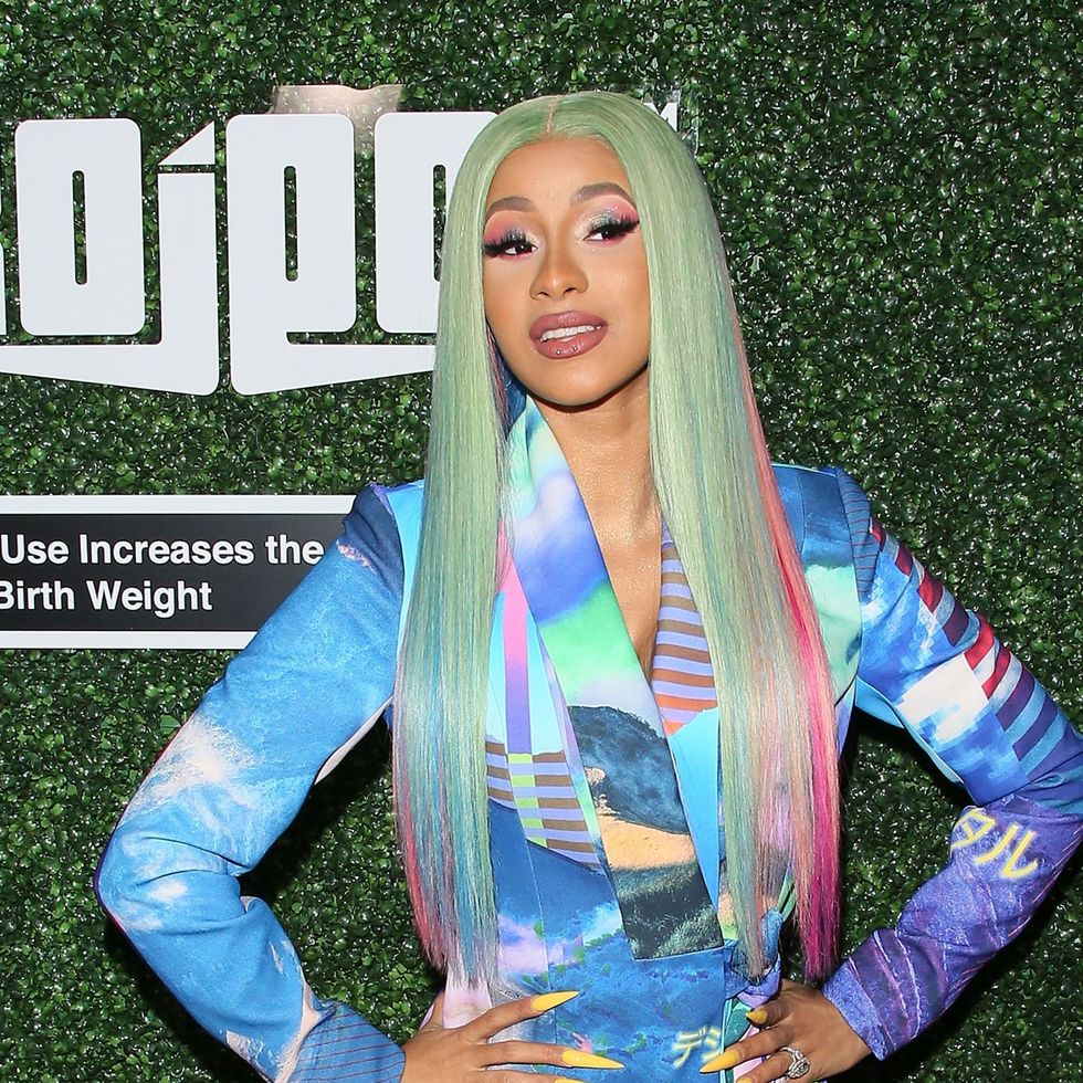 Cardi B mint middle pat