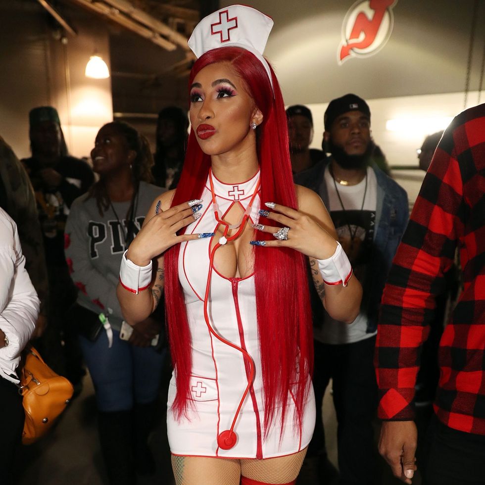Cardi B Red Hot