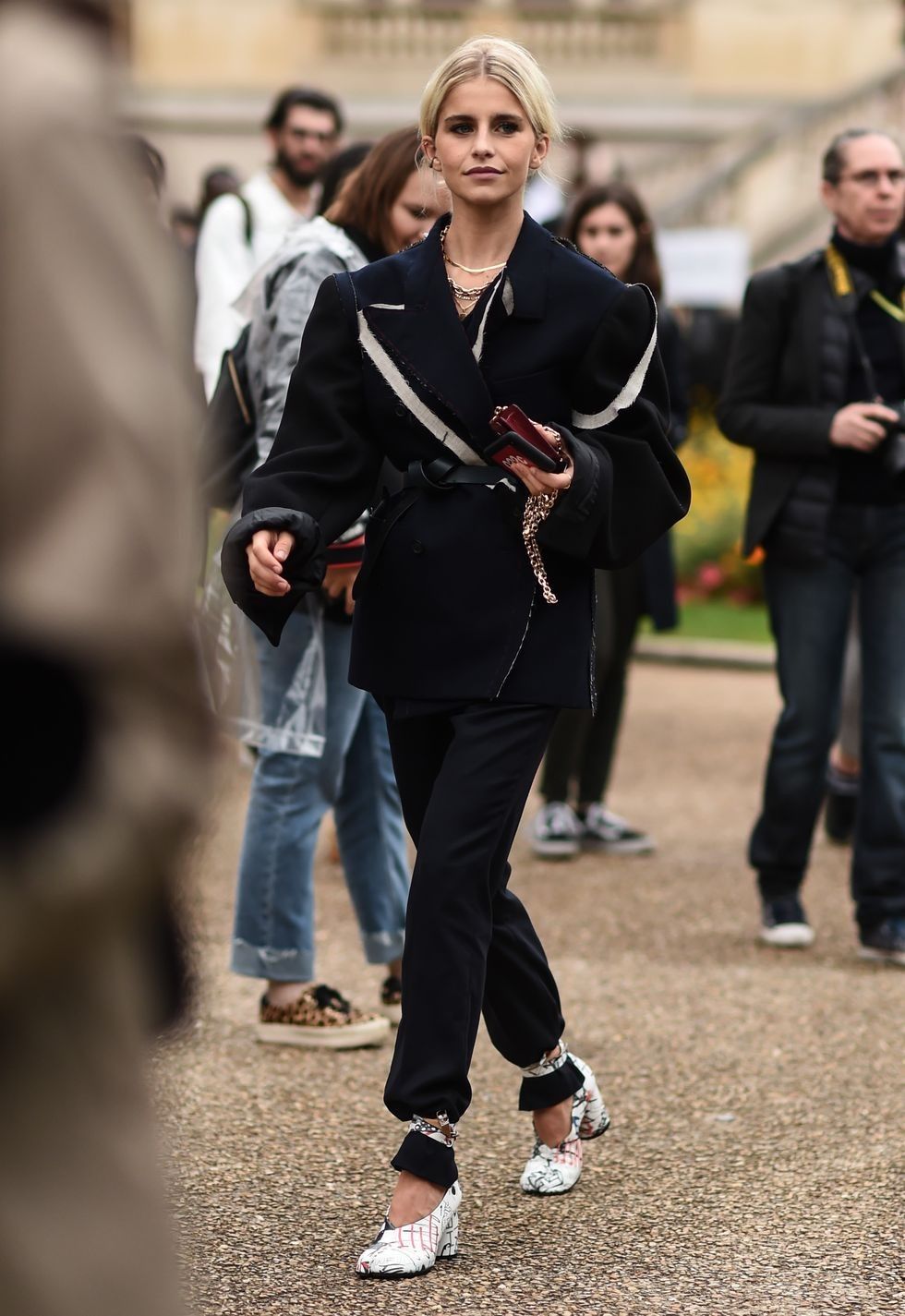 caroline daur is seen wearing a maison margiela outfit news photo 1580151218