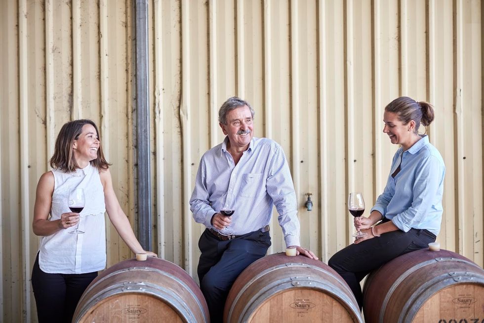 Caroline Ross and Katherine