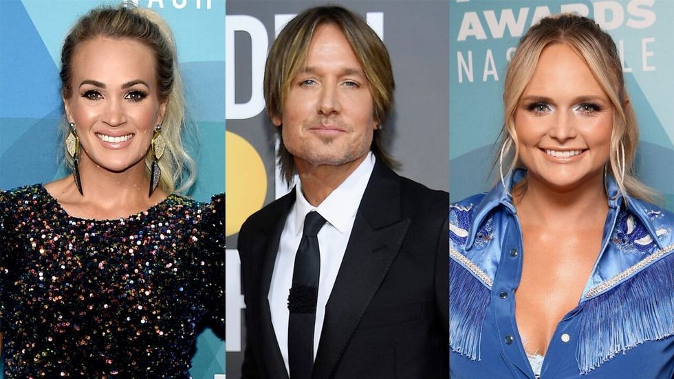 Carrie Underwood Keith Urban Miranda Lambert