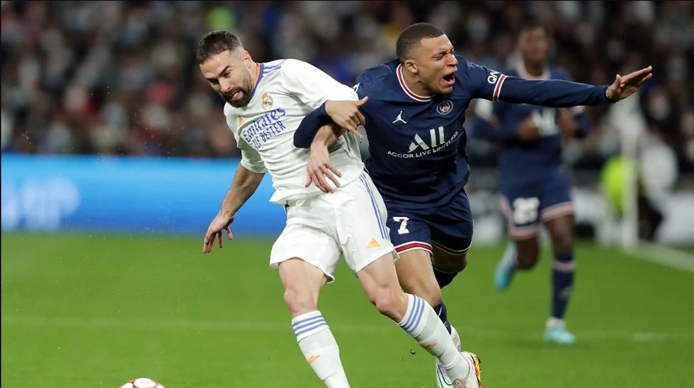 carvajal vs mabppe. 2