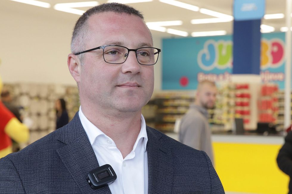 Central Park Hapja e dyqanit Jumbo Fatos Bajraktari drejtor i central park foto Ridvan Slivova 74 scaled