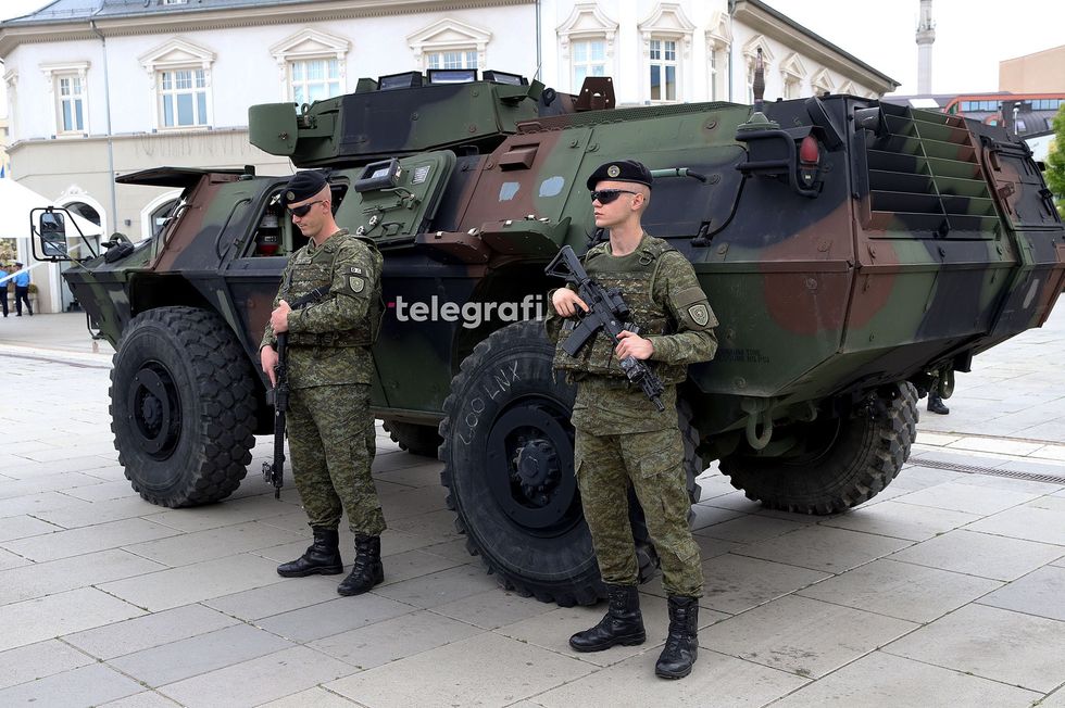 ceremonia e hapjes Defender Europe 2023 pjesmarrse dhe FSK ja foto Ridvan Slivova 202