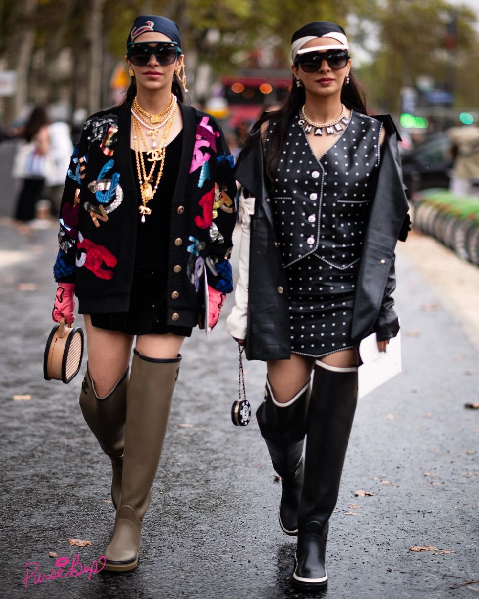 Chanel Paris Fashion Week Street Style 1