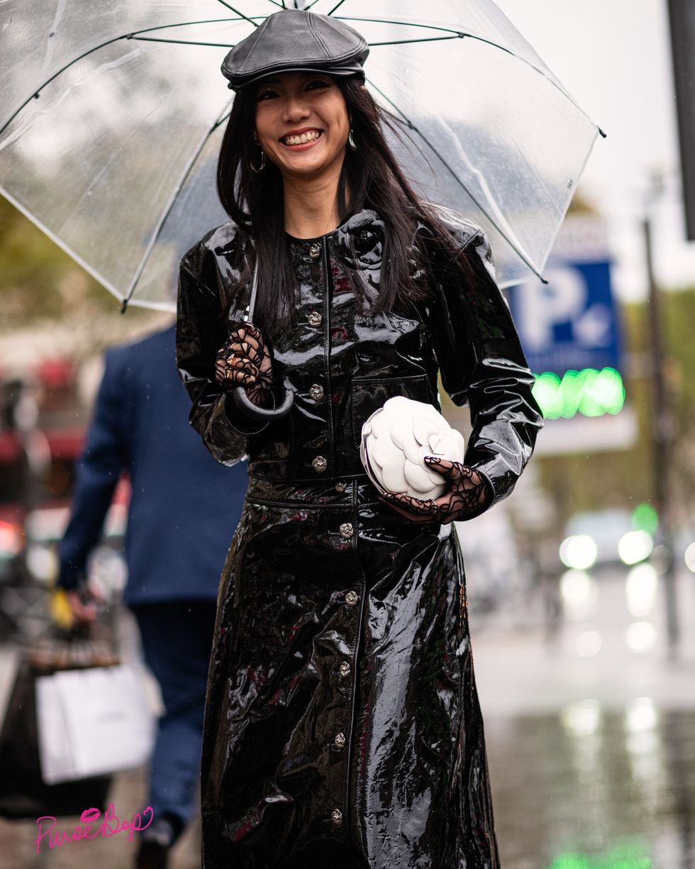 Chanel Paris Fashion Week Street Style 6