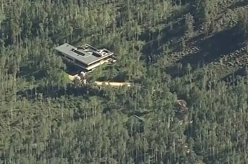 Chernosky, 54, and his children were staying at a friend¿s house near Aspen, Colorado