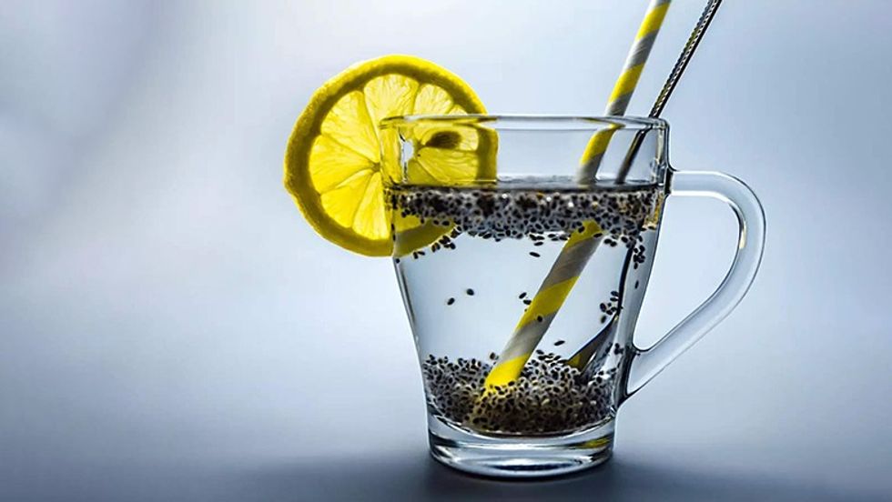 chia seeds lemon istock
