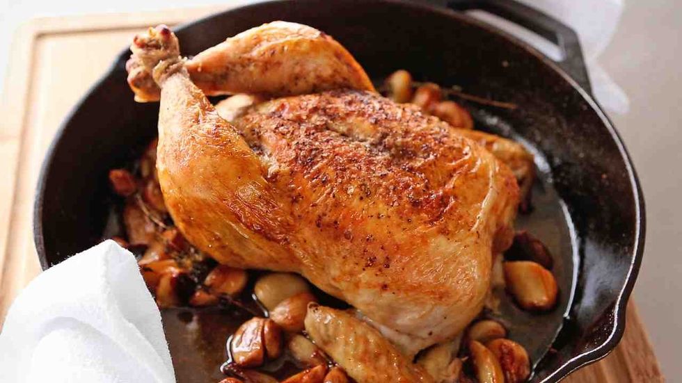 chicken with 40 cloves of garlic horiz