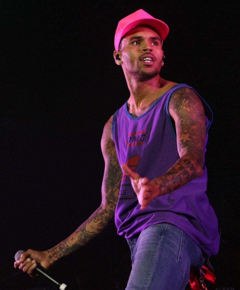 Chris Brown 5 2012
