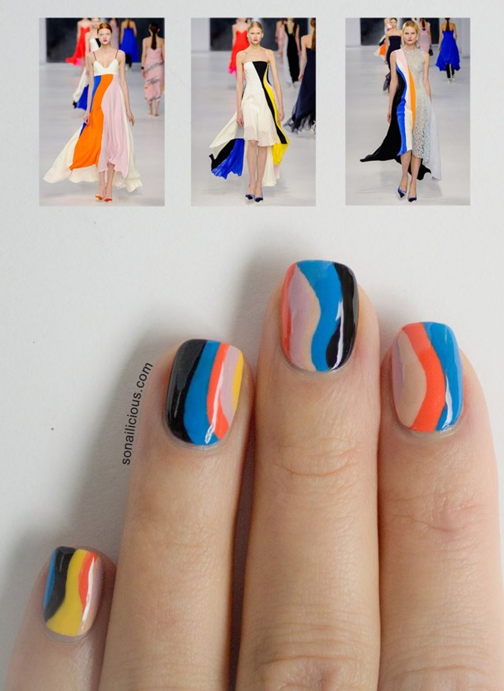 christian dior resort 2014 nails